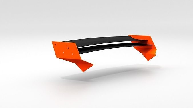 HatchBack Spoilers Free 3D model