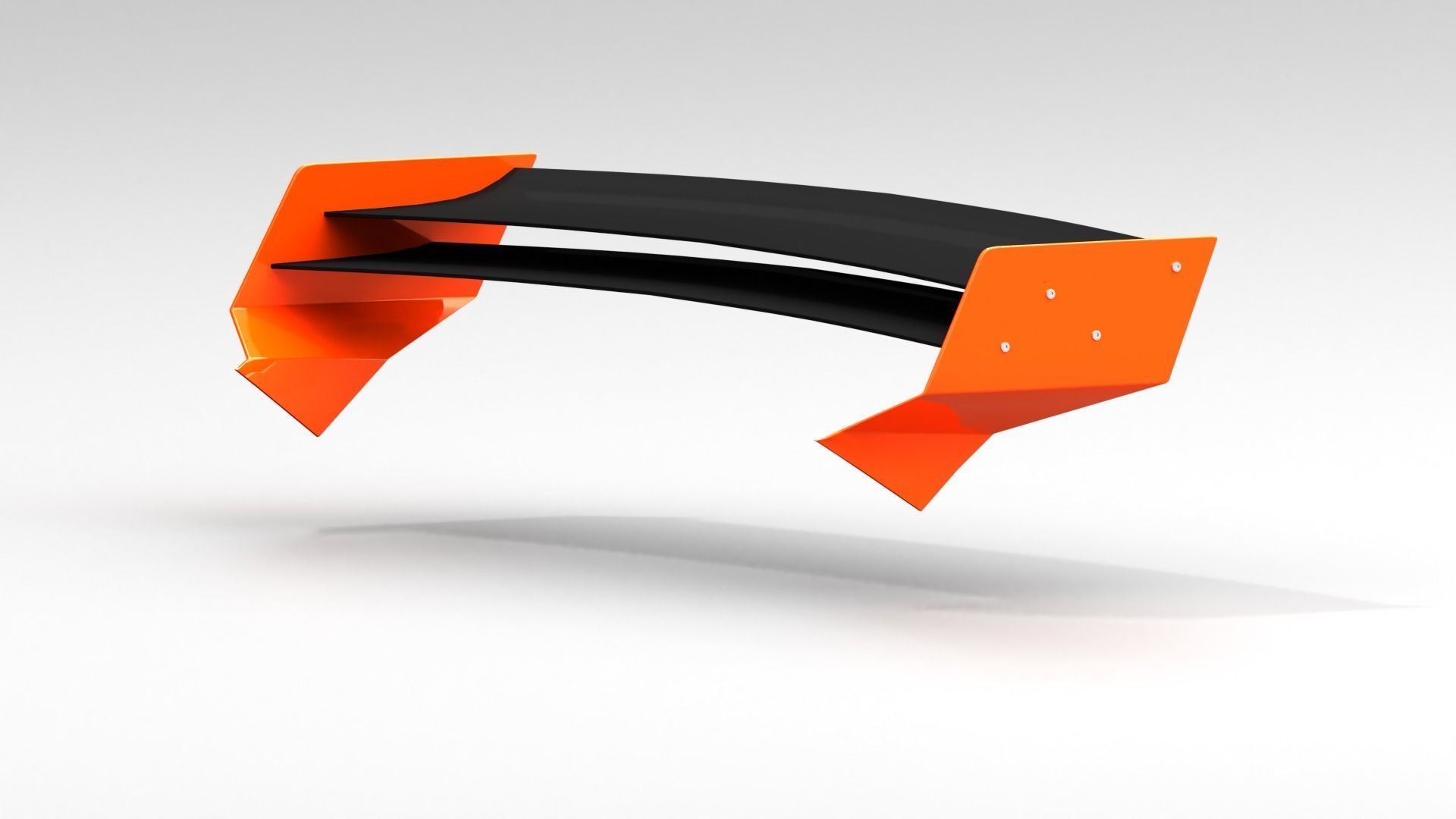 HatchBack Spoilers Free 3D model_3