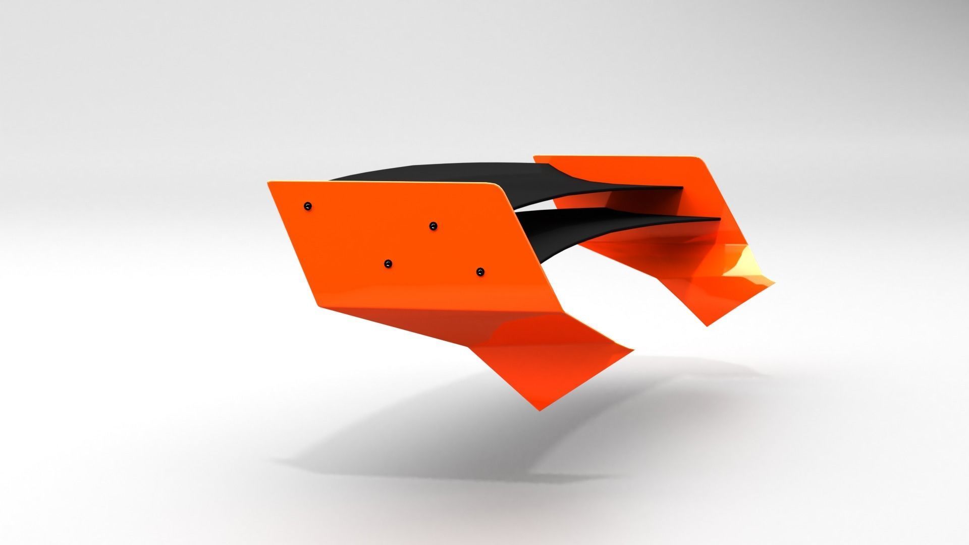 HatchBack Spoilers Free 3D model_1