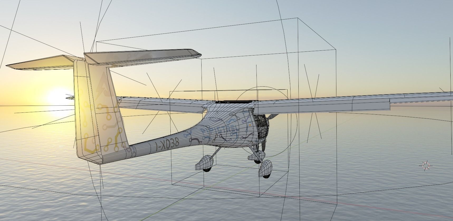 Pipistrel Alpha Electro 3D model_4