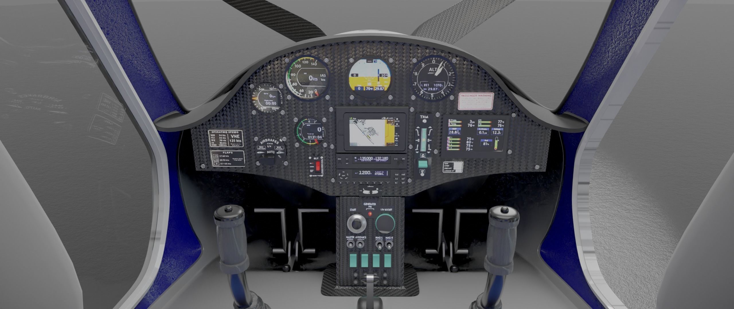 Pipistrel Alpha Electro 3D model_5