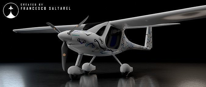 Pipistrel Alpha Electro 3D model