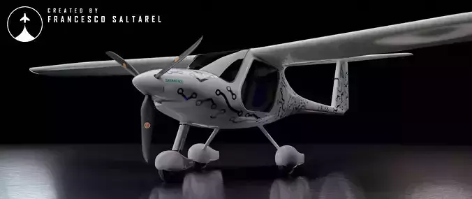 Pipistrel Alpha Electro 3D model