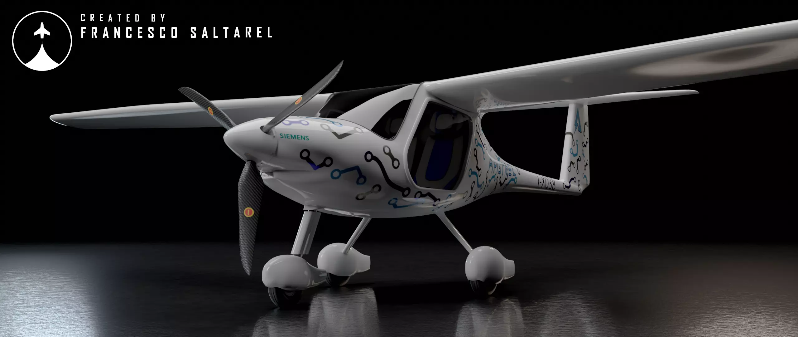 Pipistrel Alpha Electro 3D model_0