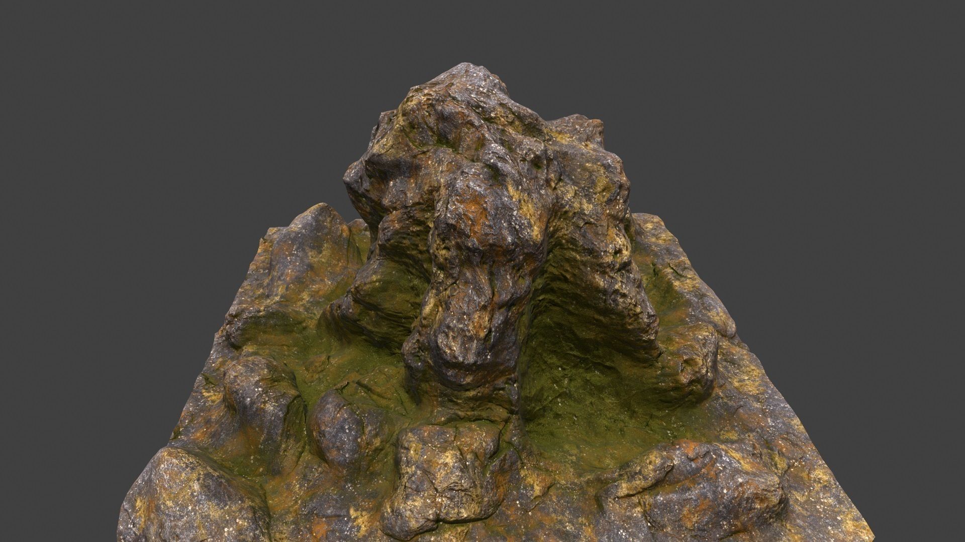 mountain rock 3D model_19