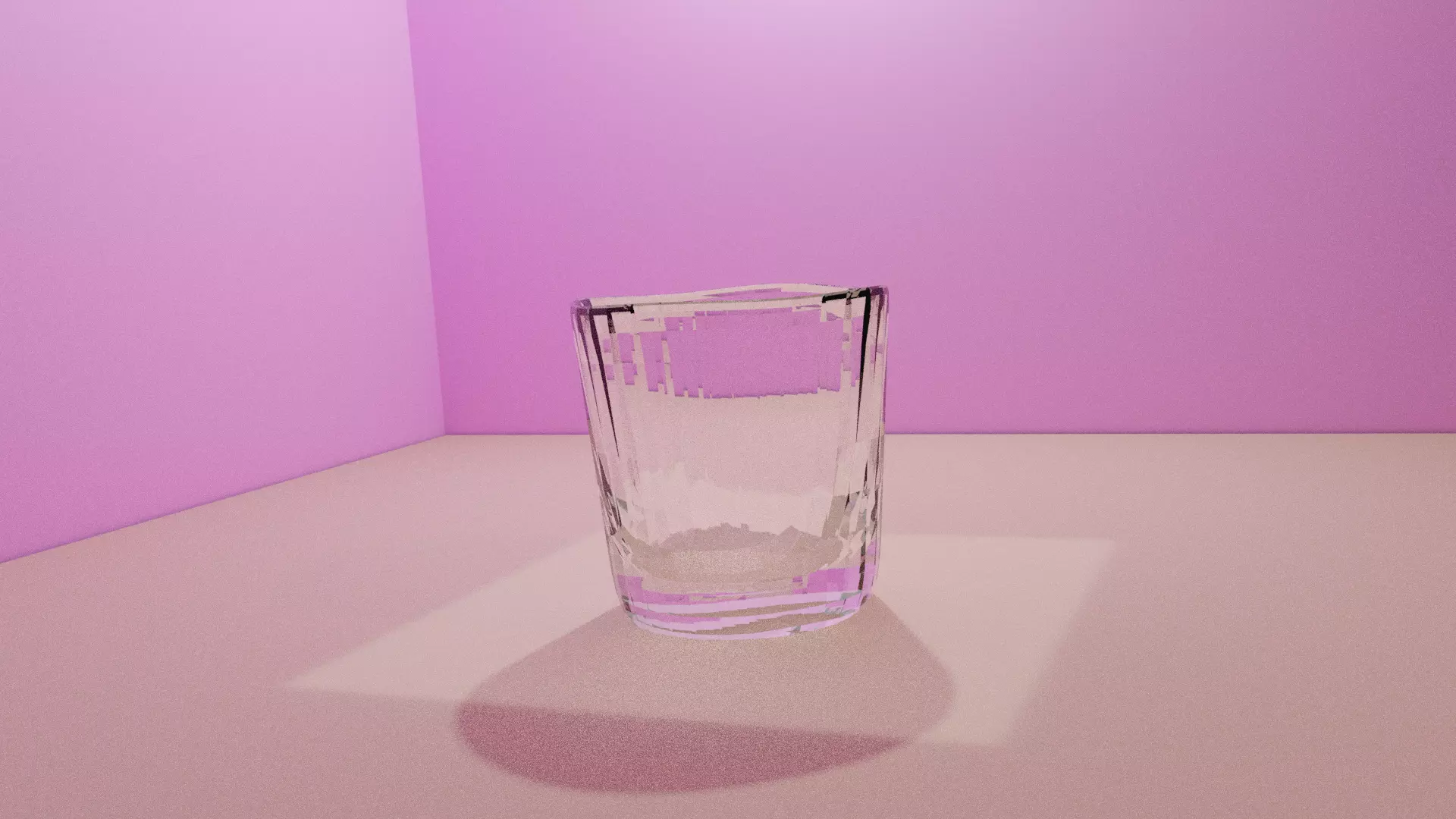 glass of water Free 3D model