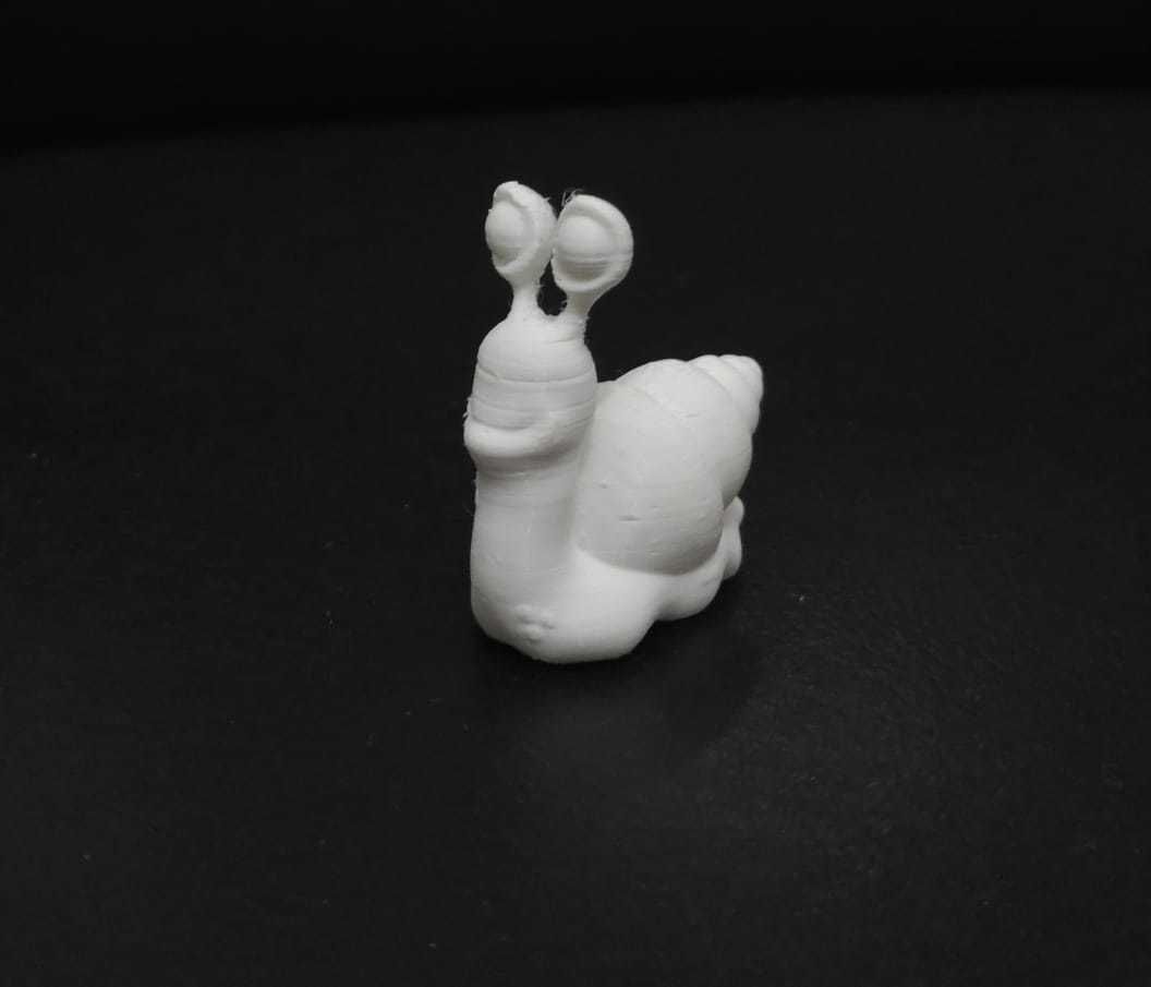Funny Snail 3D print model_4