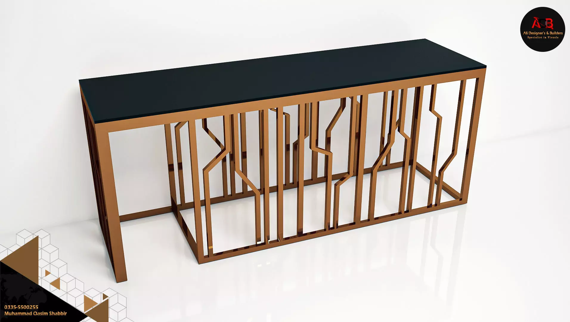 Longi console Designer Branded Furniture Free 3D model