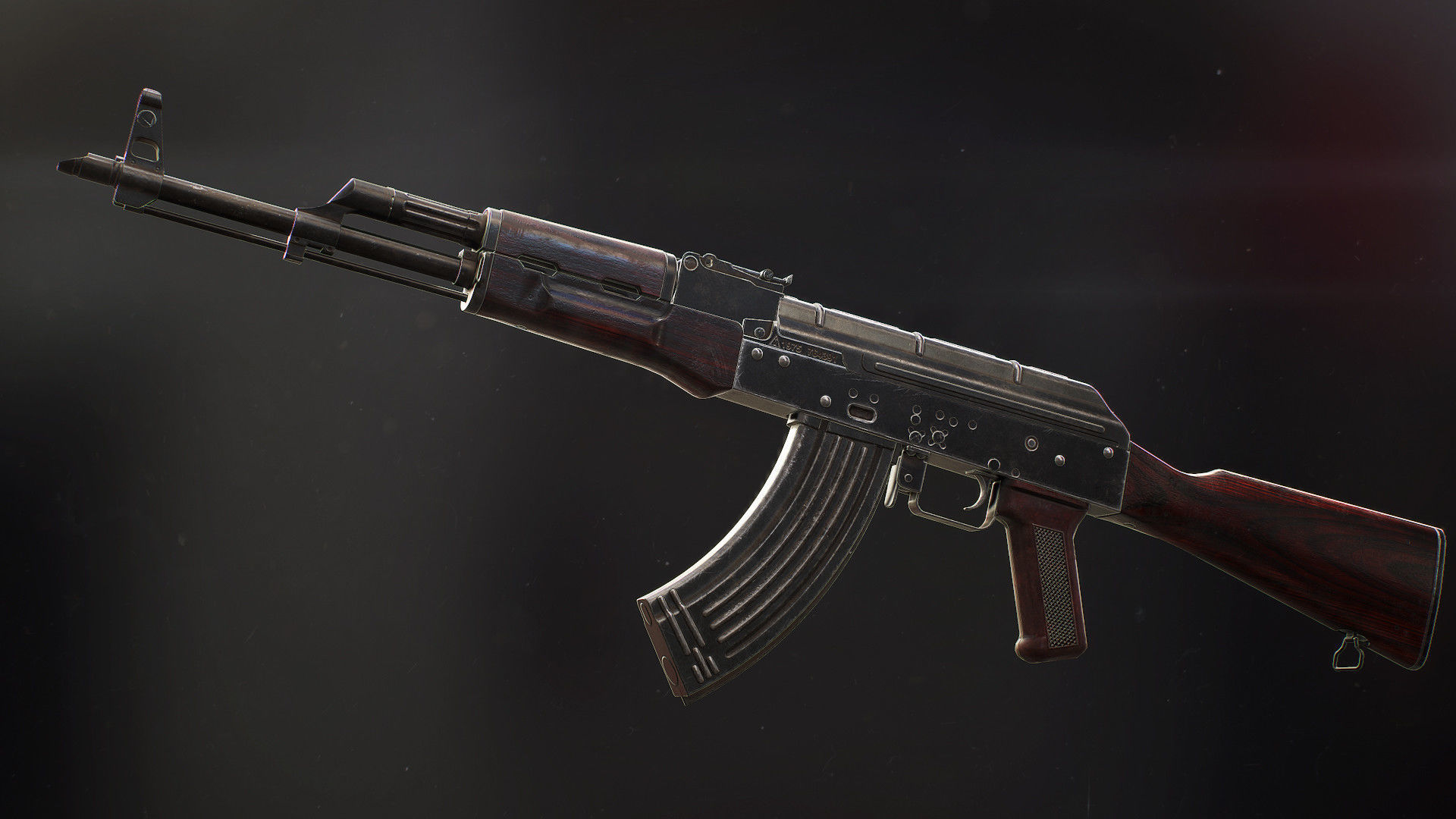 AKM - Model and Textures Low-poly 3D model_5