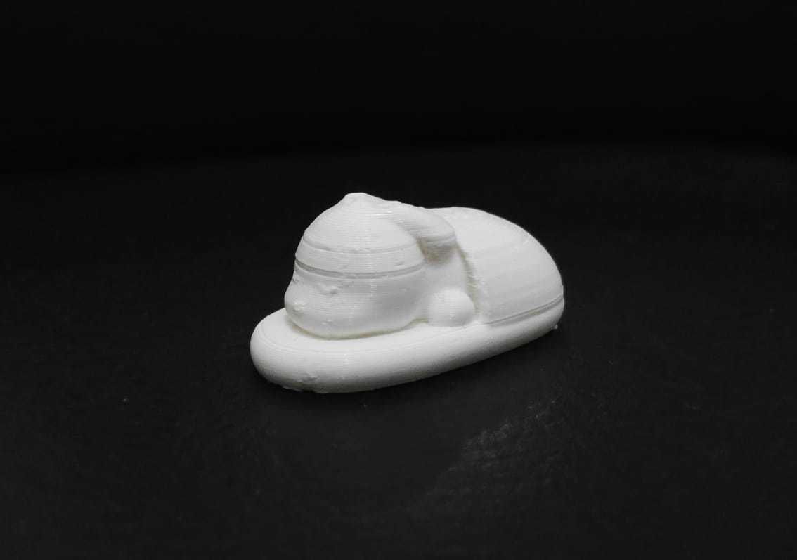 Bunny Sleeping in the Slippers 3D print model_9