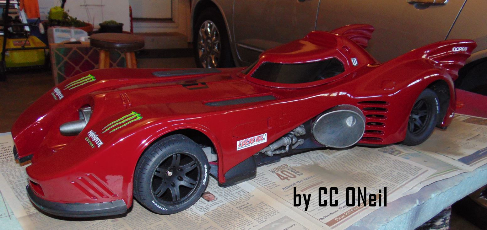 Batmobile Scale model 3D print model_13
