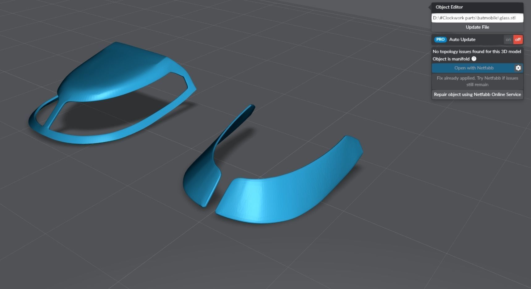 Batmobile Scale model 3D print model_10