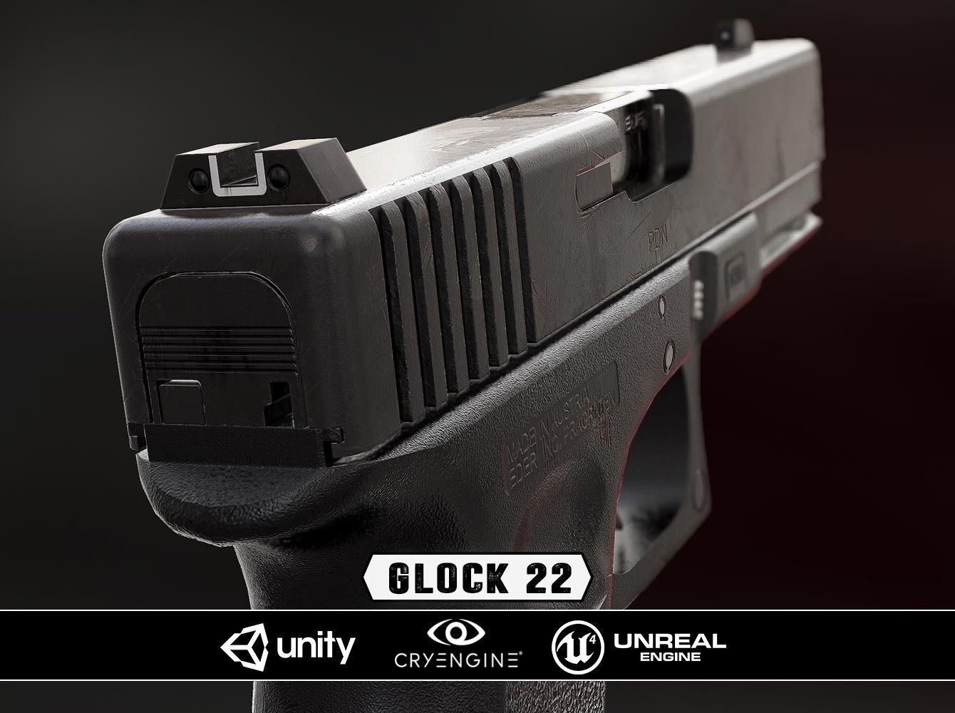 COMPLETE WEAPONS PACK - Models and Textures Low-poly 3D model_13