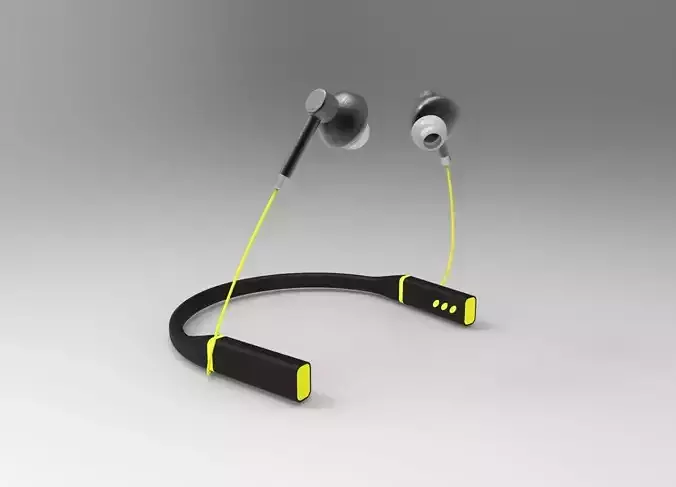 Neckband earphones for gym