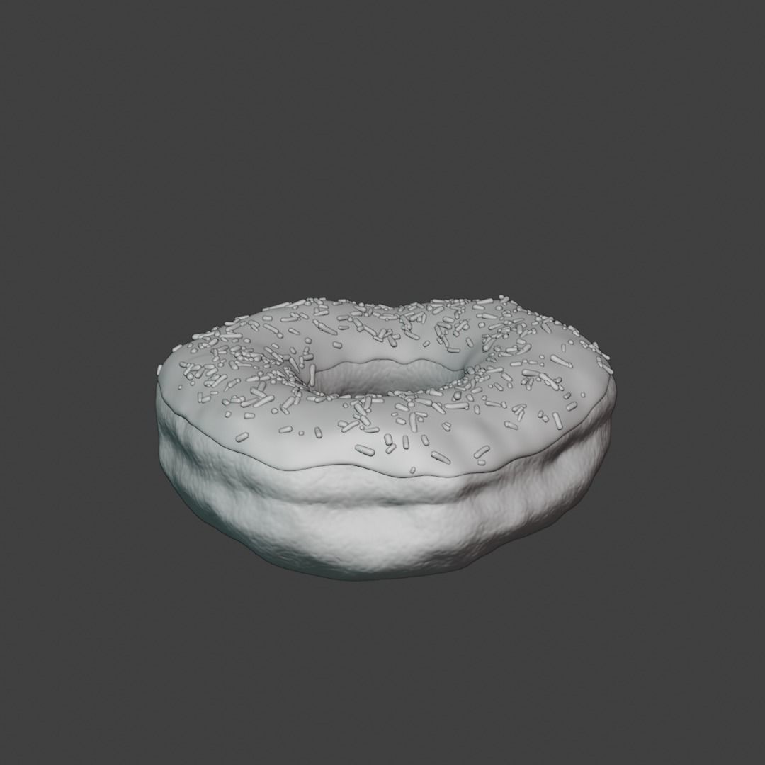 Donuts 3D model_5