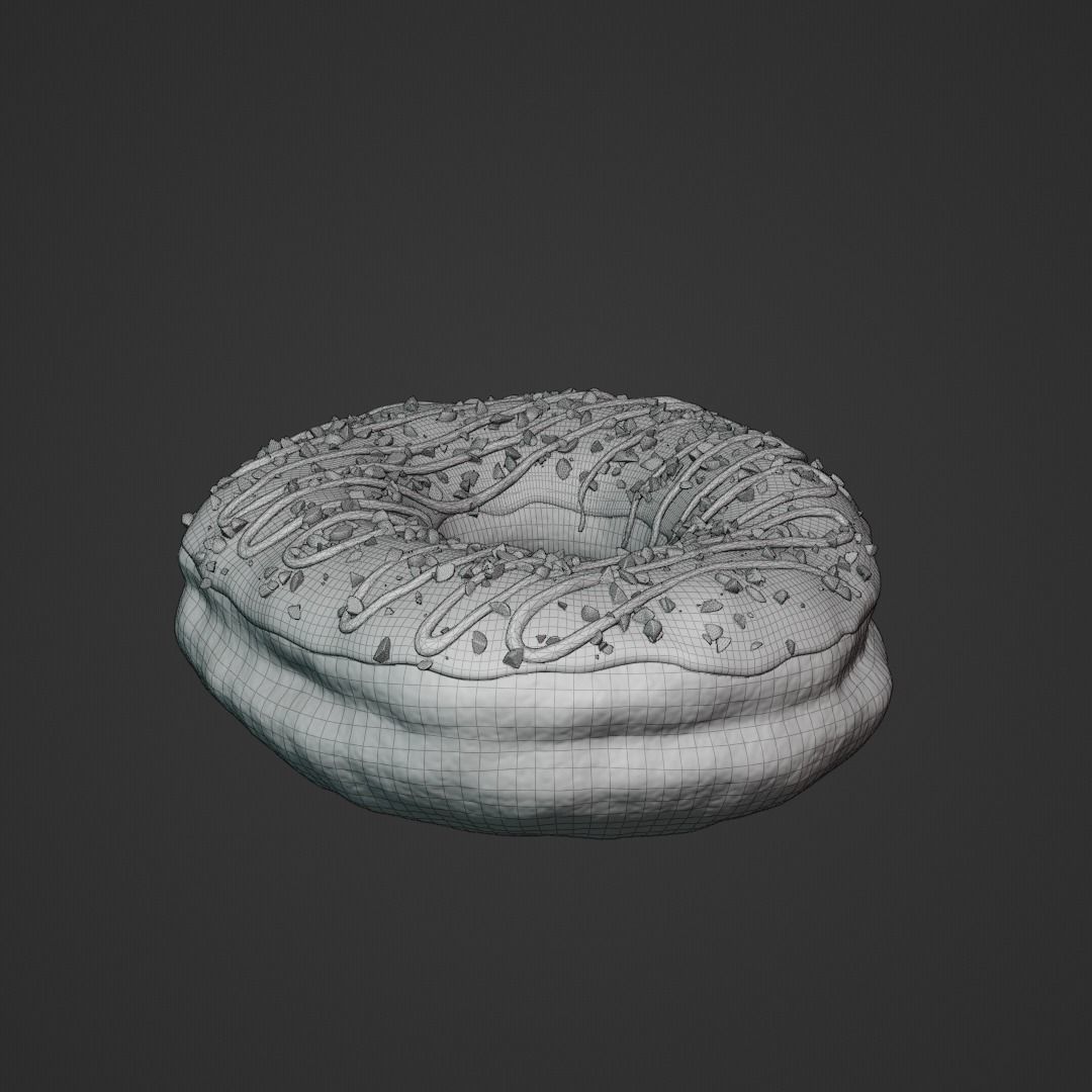Donuts 3D model_6