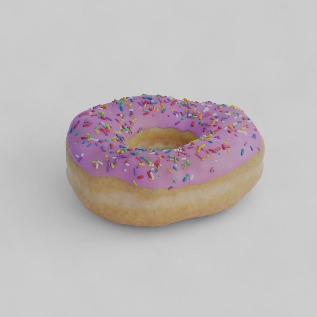 Donuts 3D model_3