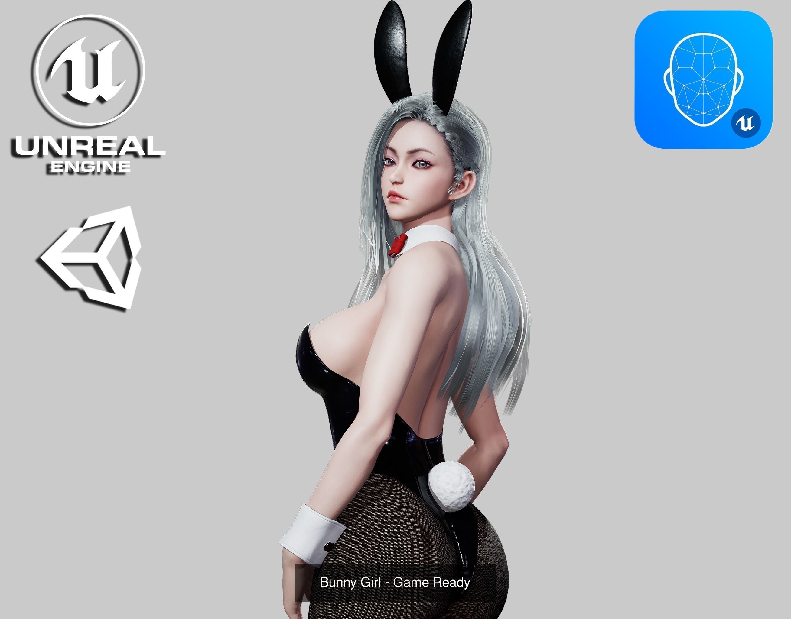 Girls Super Pack 02 3D Model Collection_8