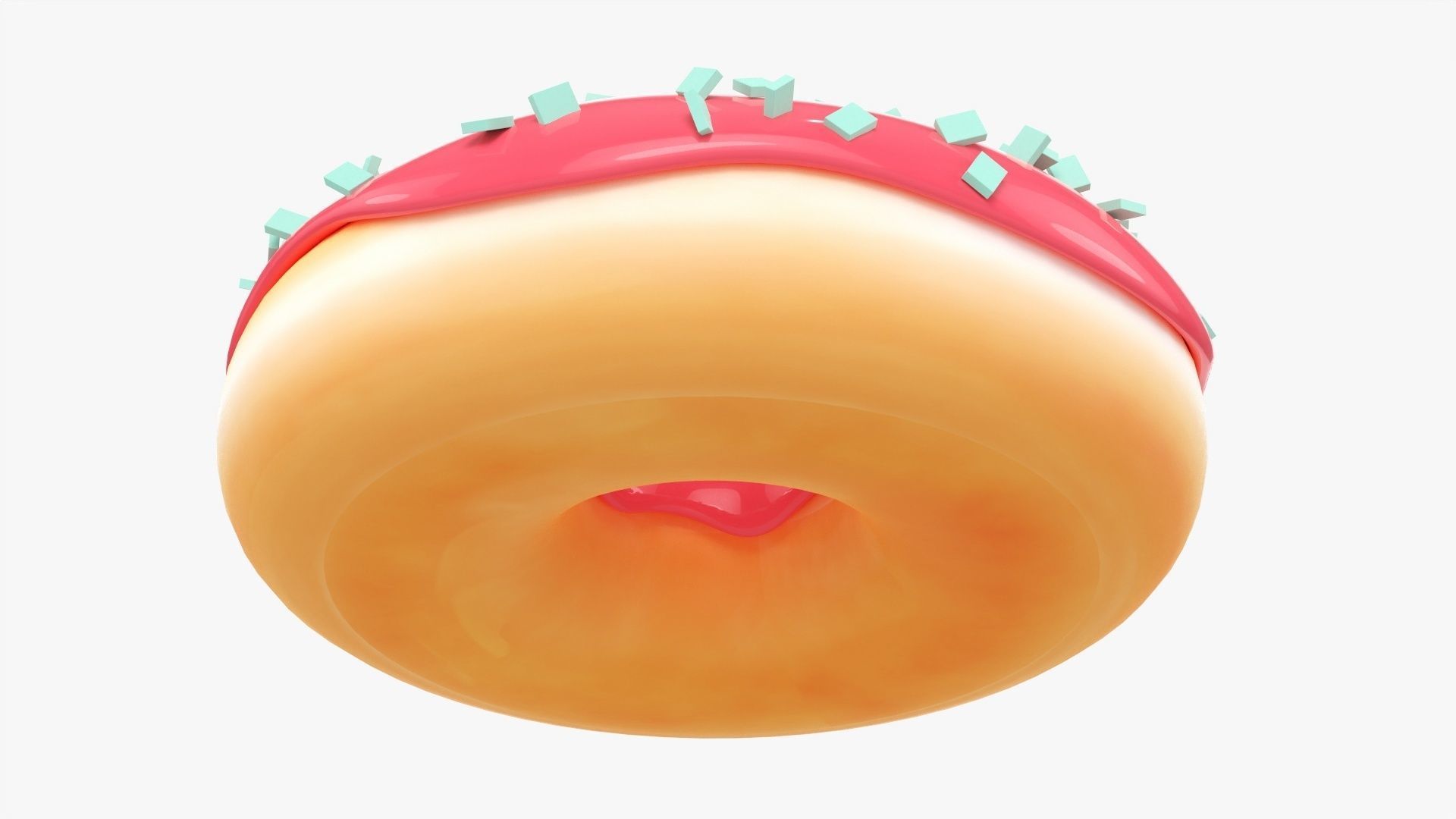 Donut 01 3D model_2