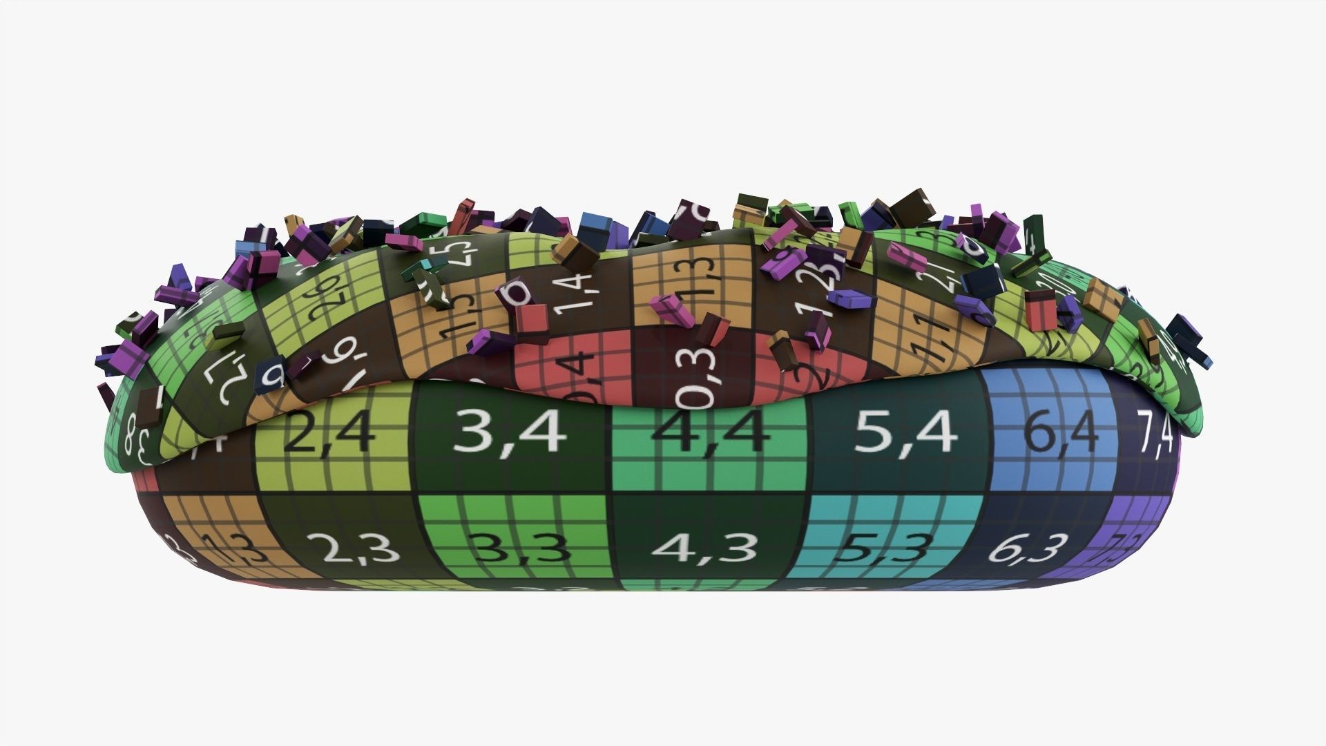 Donut 01 3D model_16