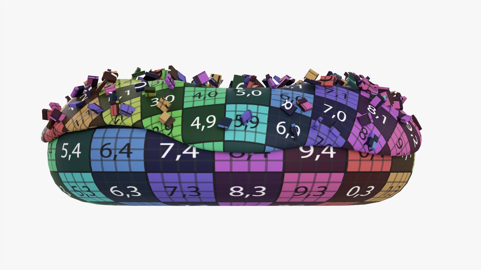 Donut 01 3D model_15