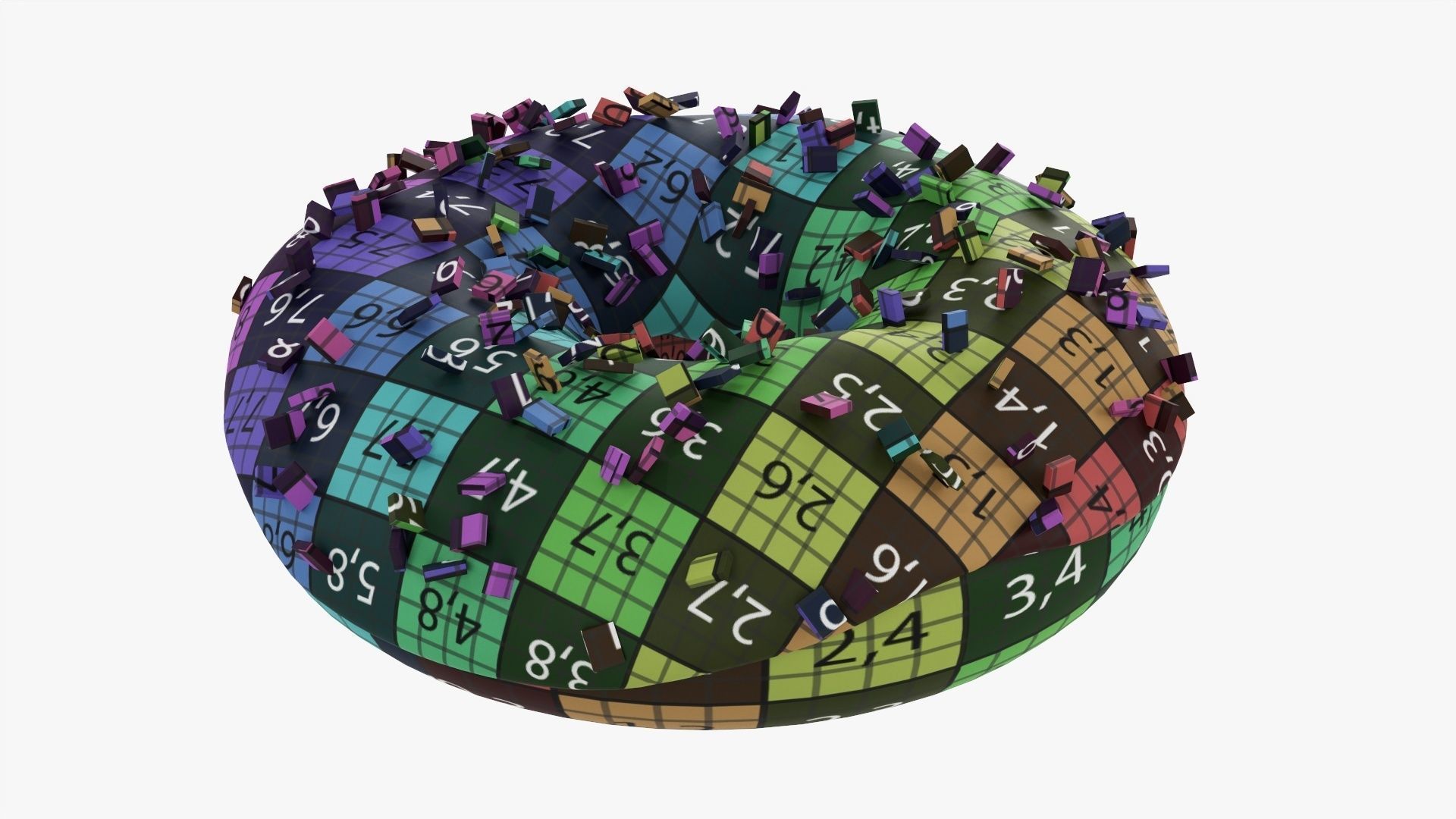 Donut 01 3D model_13