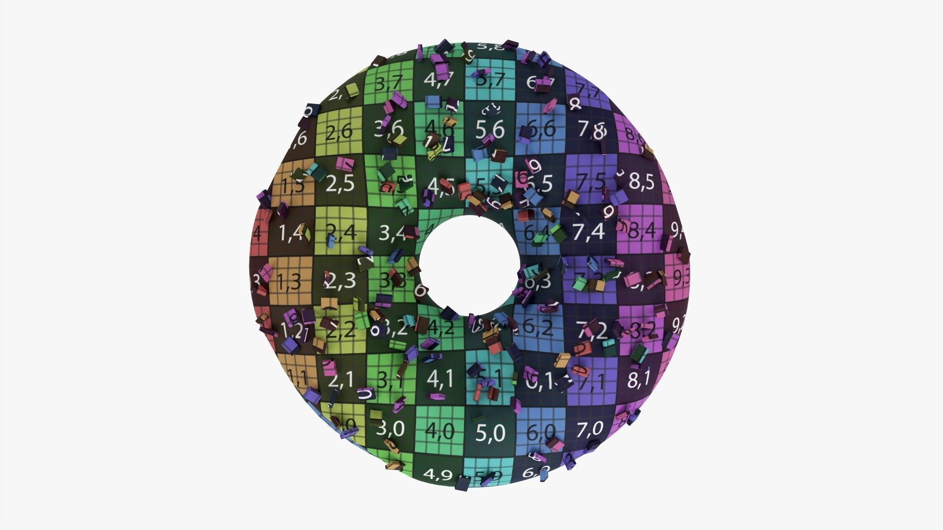 Donut 01 3D model_17