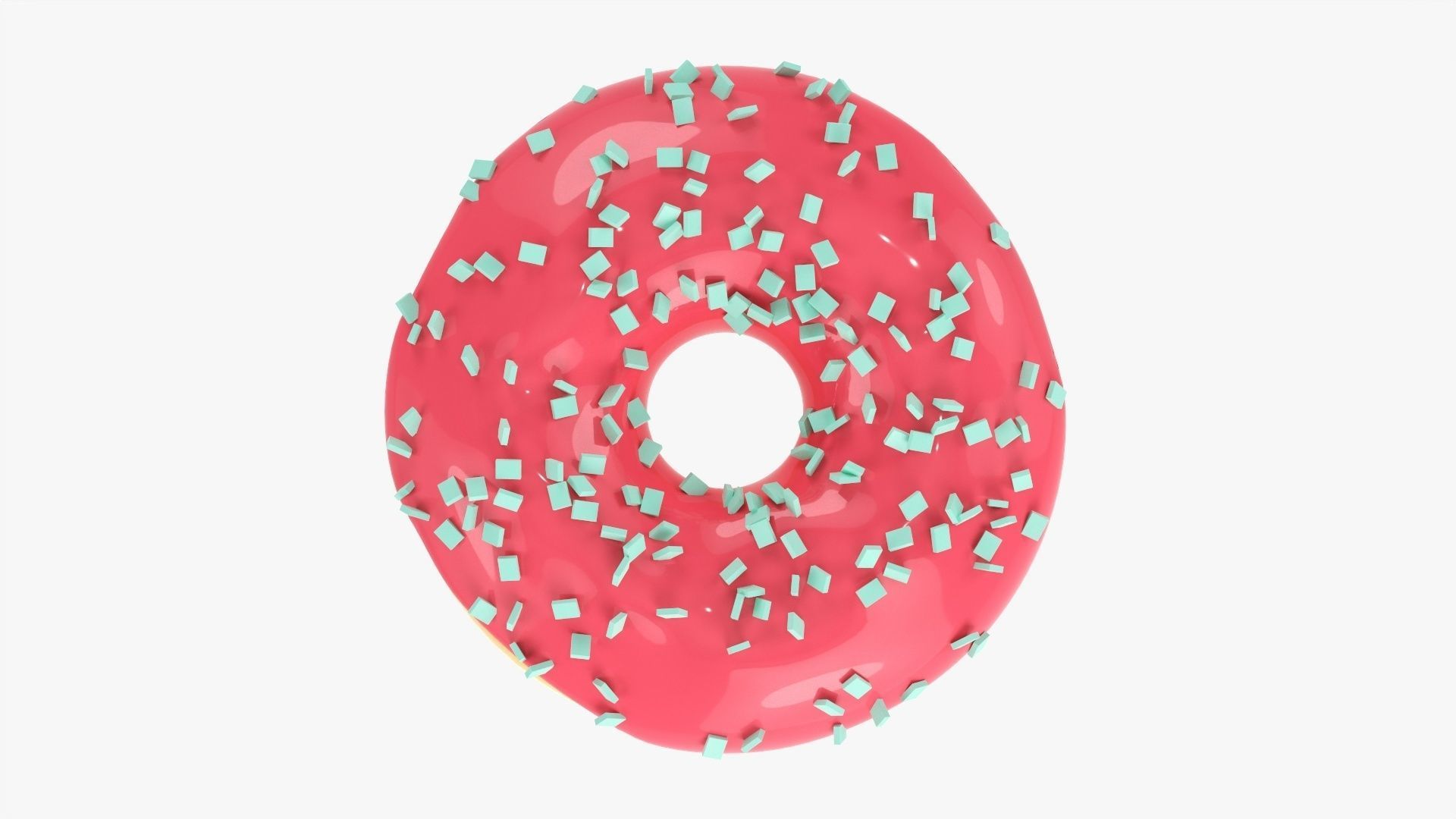 Donut 01 3D model_5