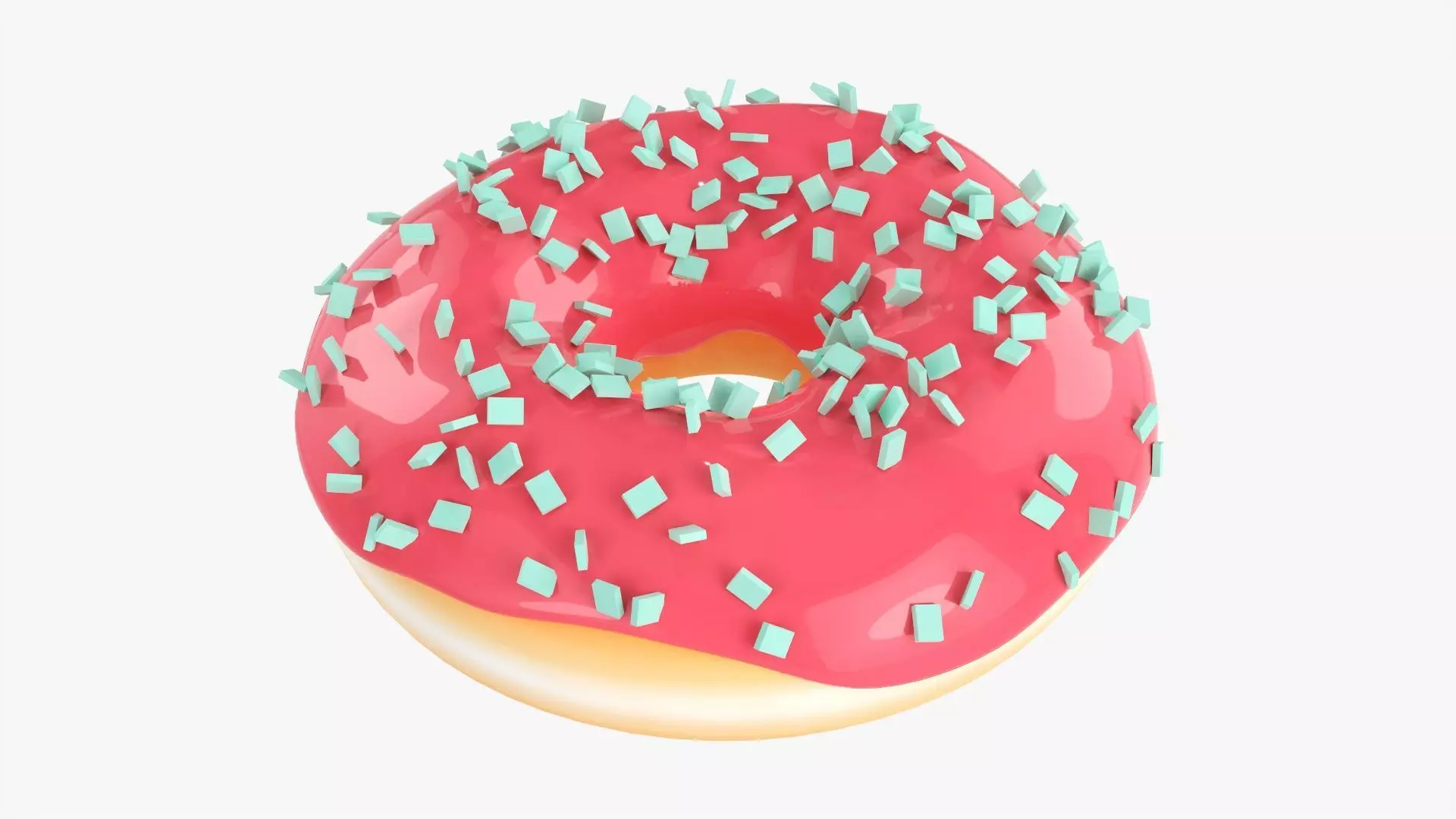Donut 01 3D model_0