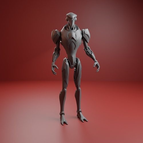 Alien Robot - Fortnite 3D print model