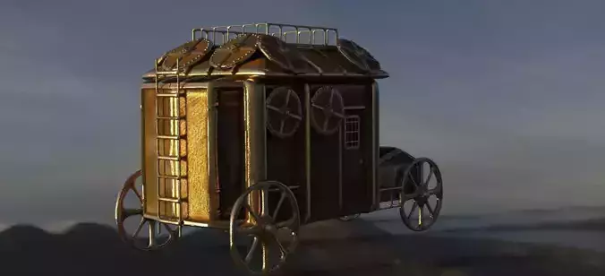 Stage Coach Armored 3D model