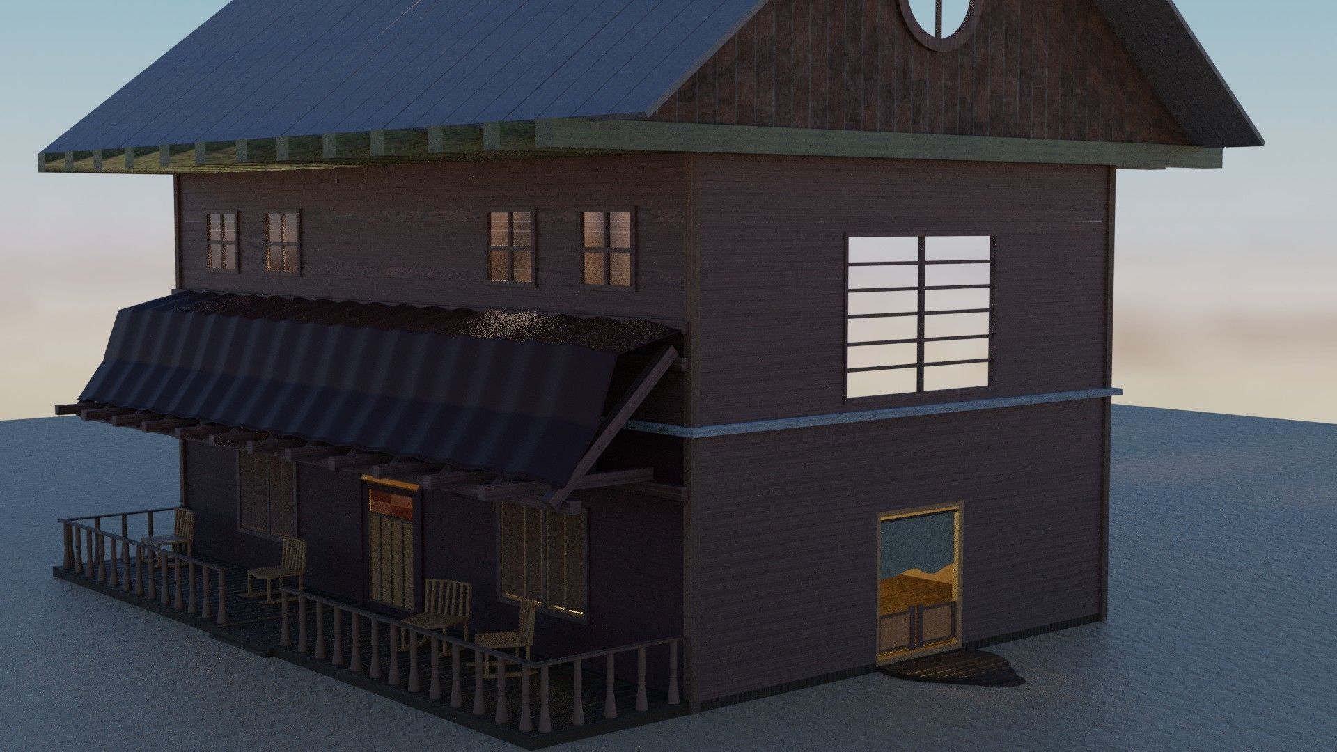 DESERT BAR 3D MODEL Low-poly 3D model_6