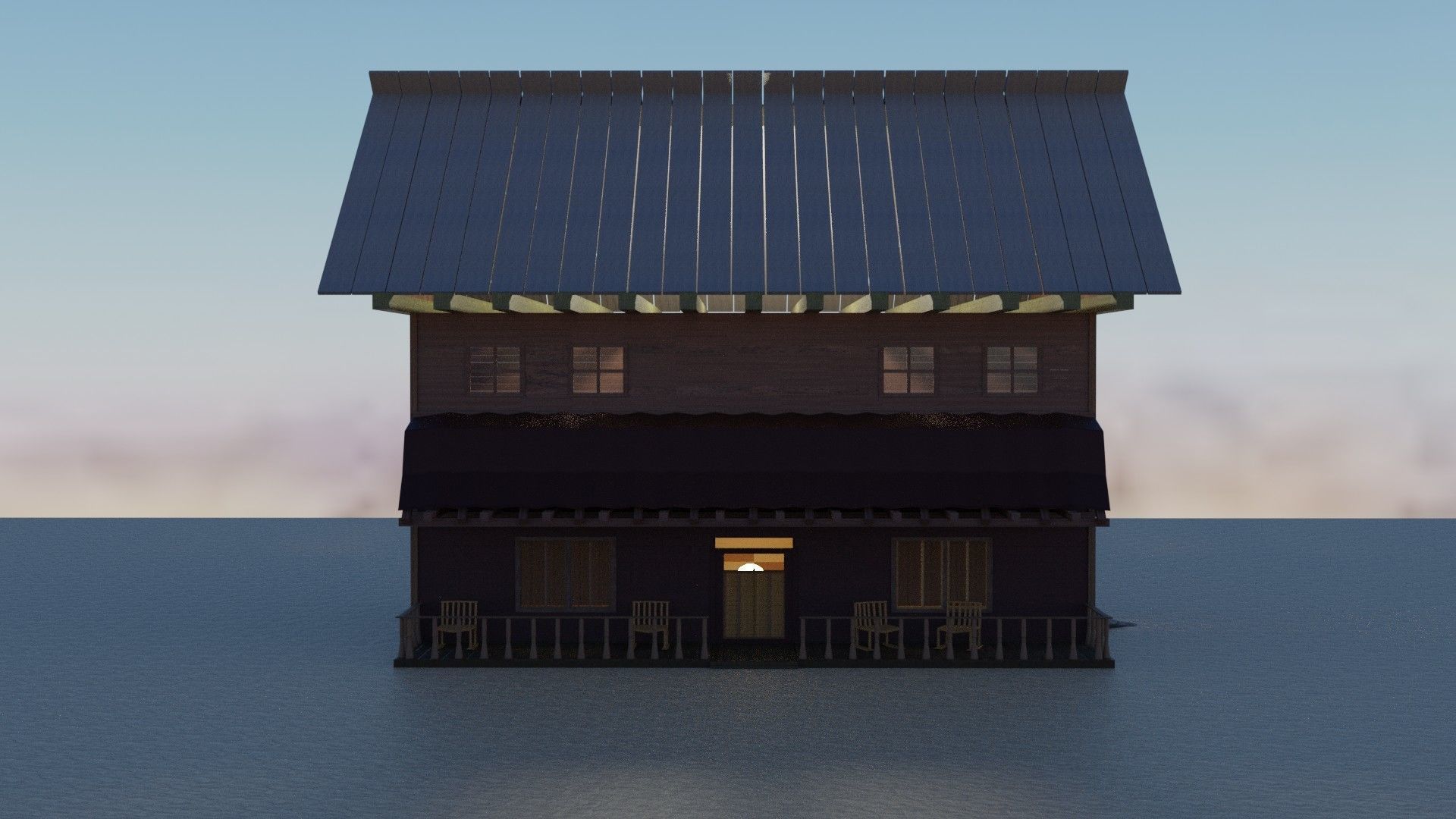 DESERT BAR 3D MODEL Low-poly 3D model_7