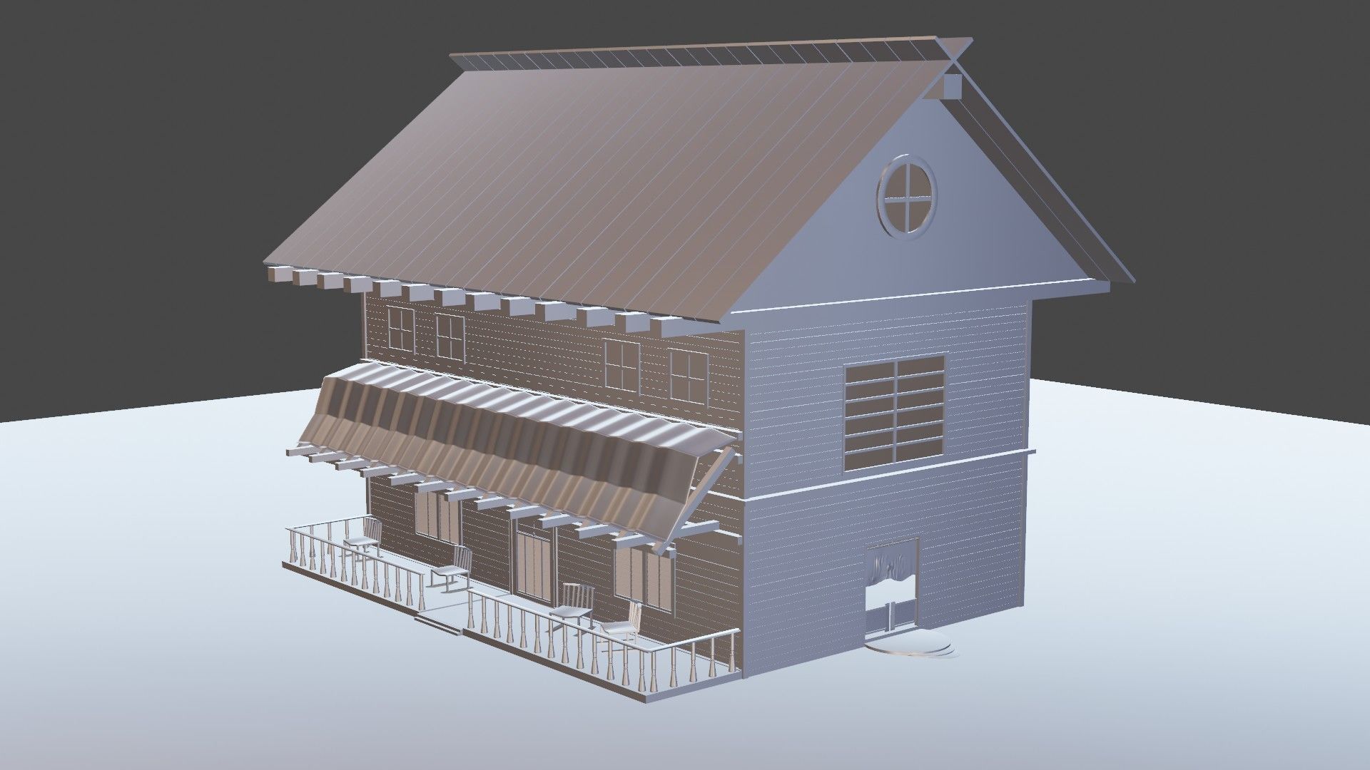 DESERT BAR 3D MODEL Low-poly 3D model_11