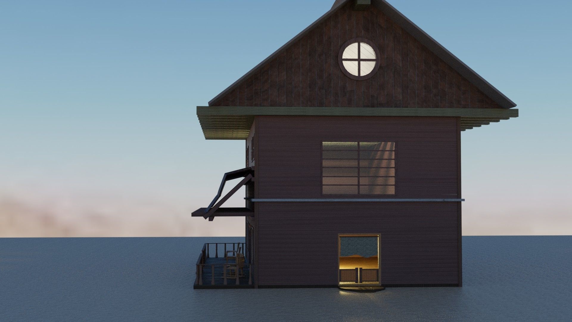 DESERT BAR 3D MODEL Low-poly 3D model_9