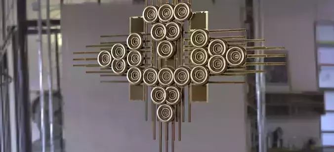 Modern Wall Art 3D model