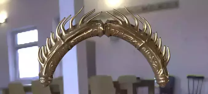 Alien Race Archway 3D model