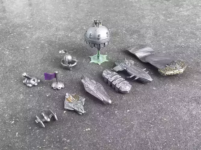 Winnu Fleet 3D Model Collection