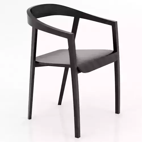 RO-CHAIR-WOOD by Zilio Aldo 3D model