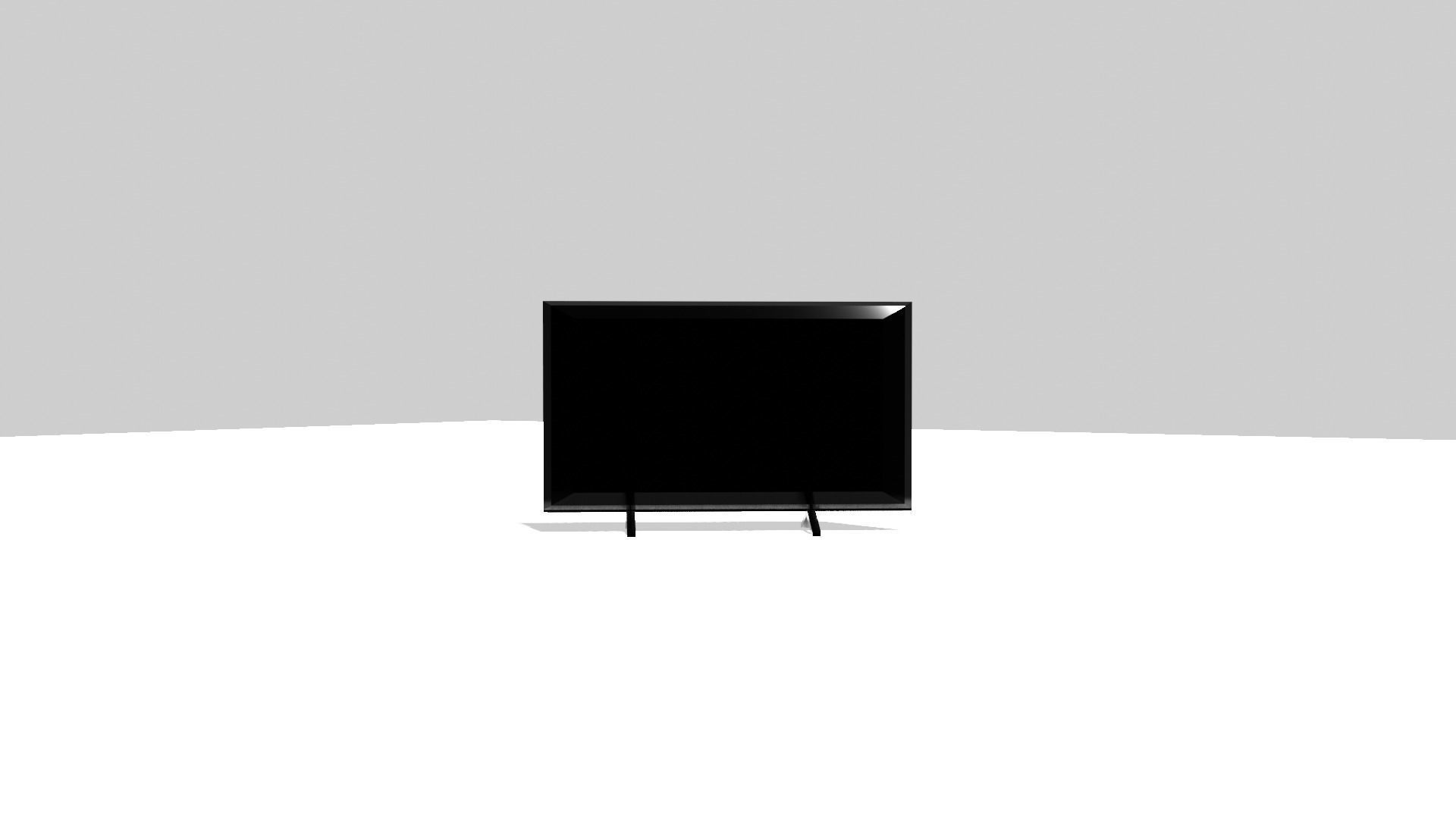 TV 3D Model stand 3D model_4