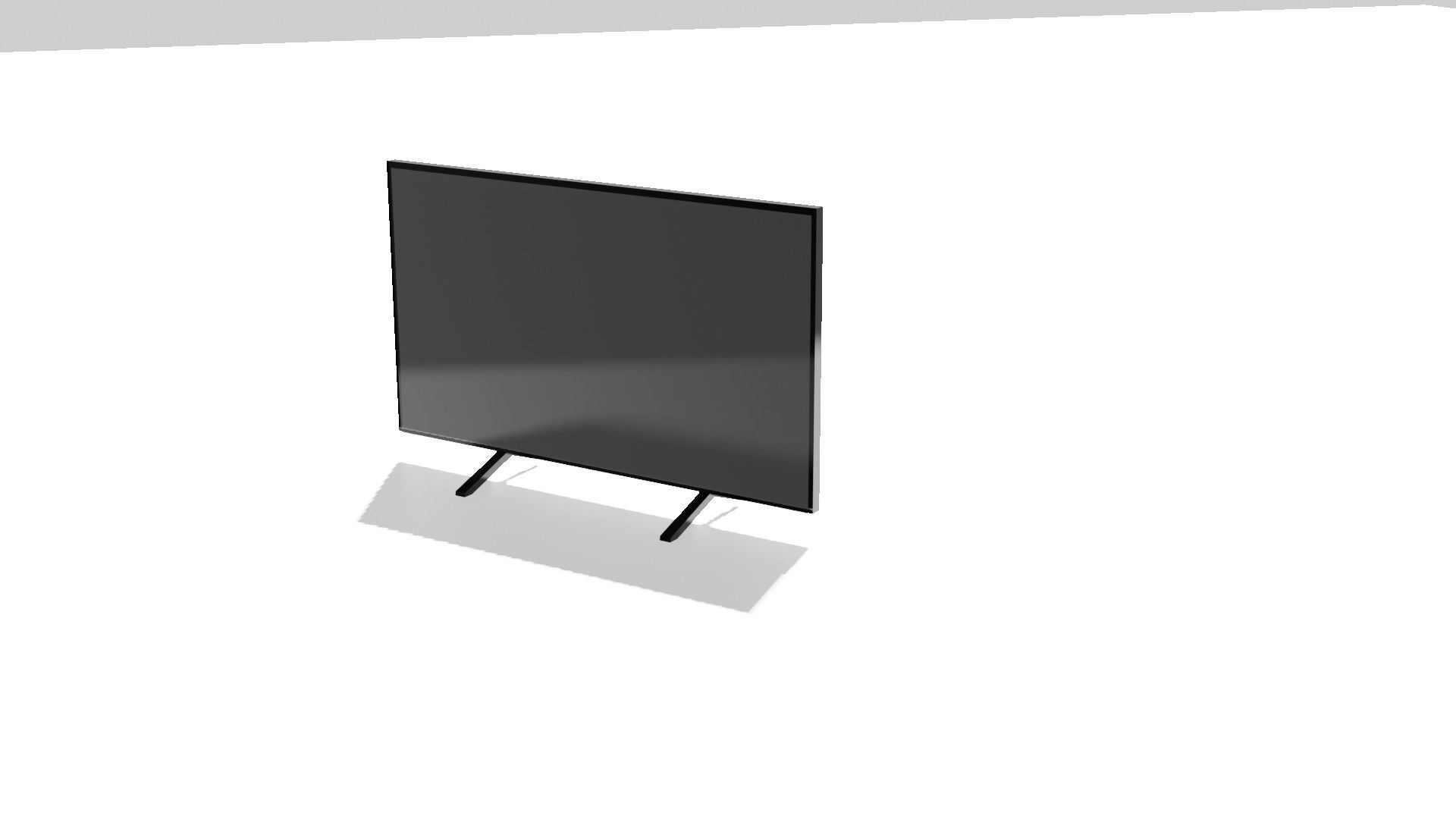 TV 3D Model stand 3D model_1