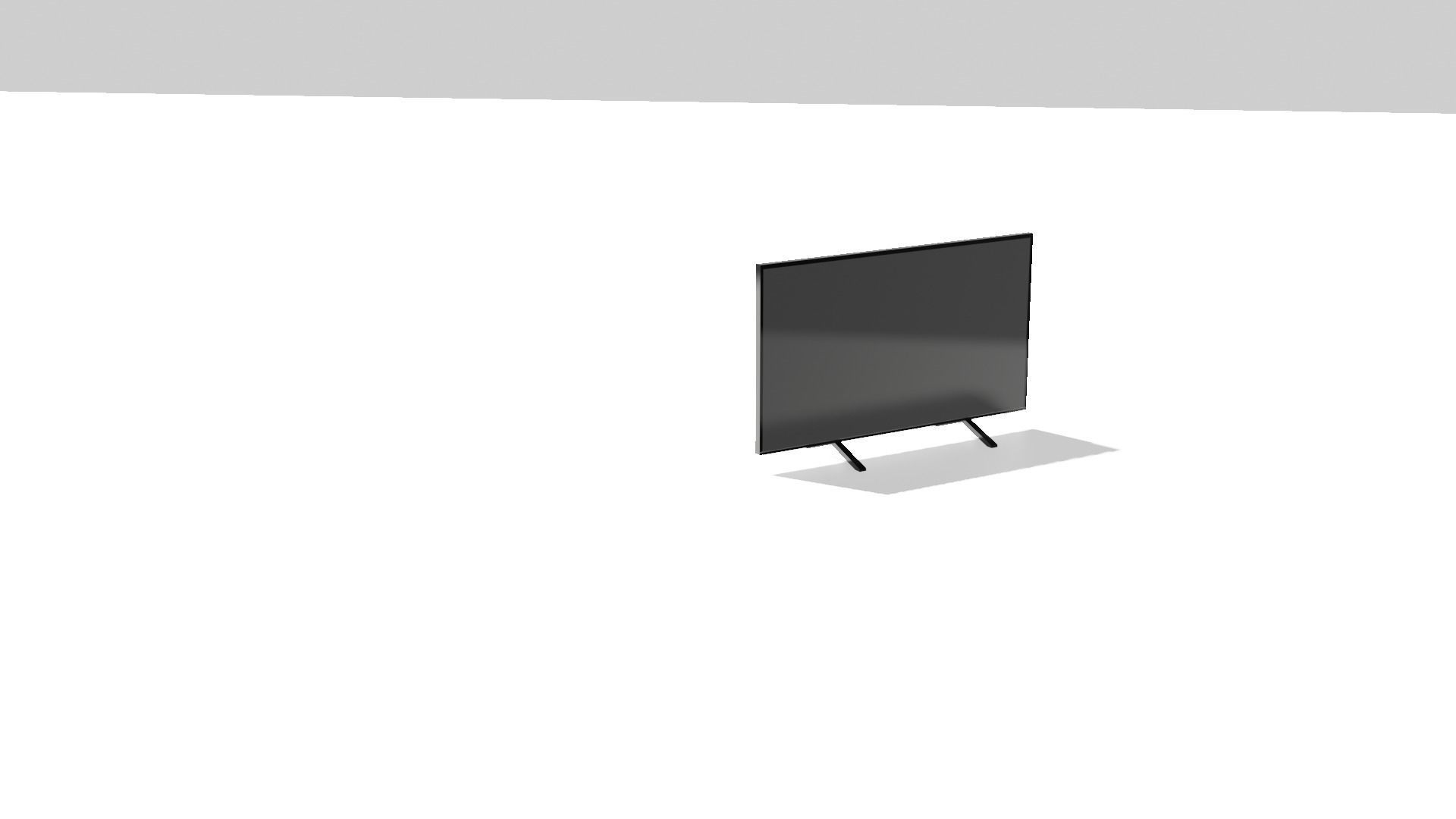 TV 3D Model stand 3D model_2