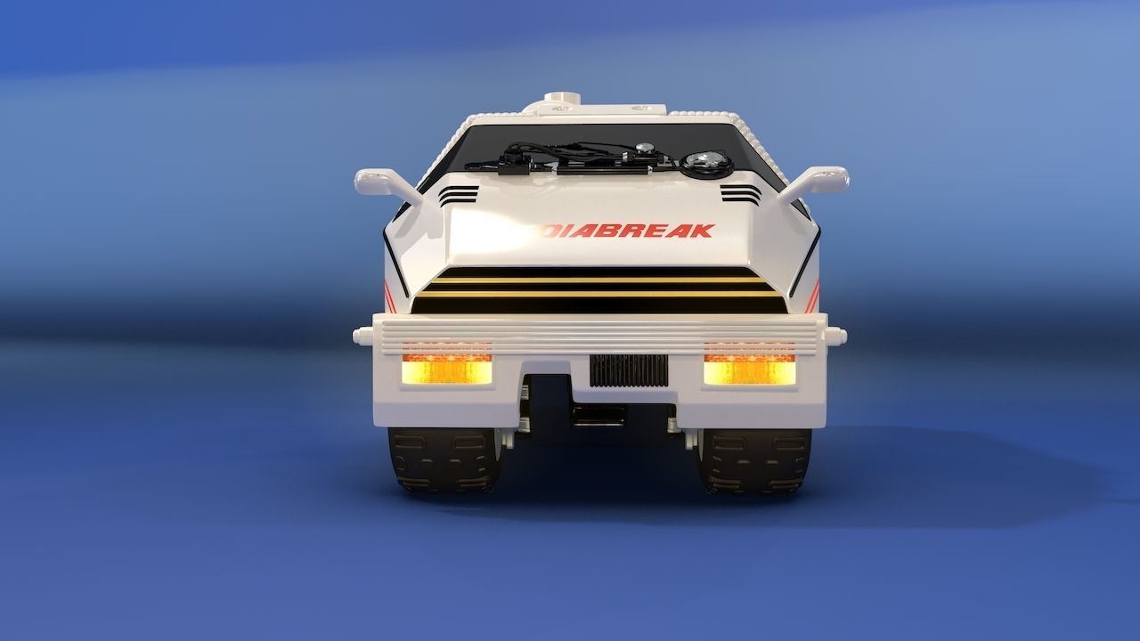 Mediabreak Futuristic Van 3D model_6