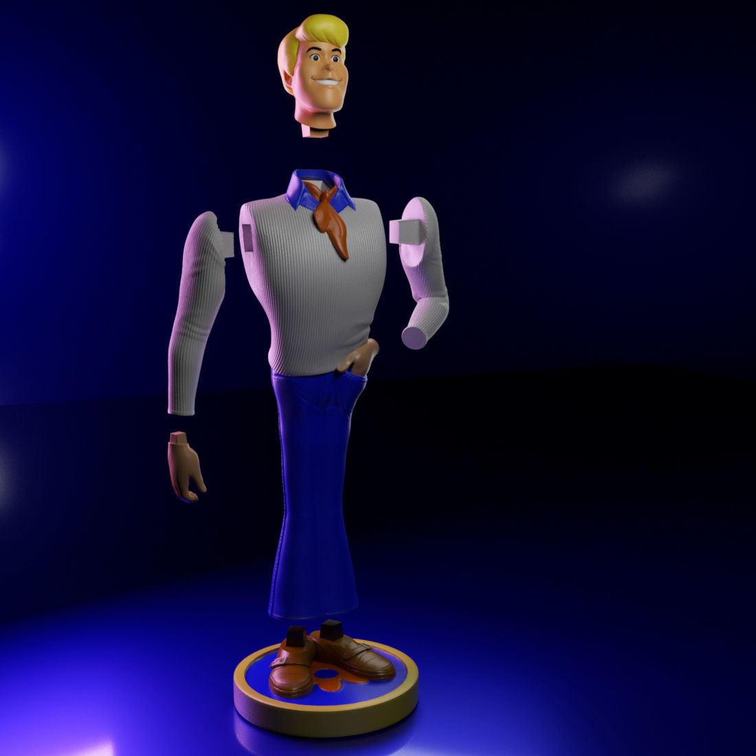 Super-Combo- Scooby-Doo Gang 3D print model_24