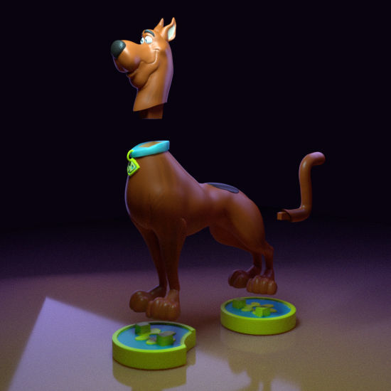 Super-Combo- Scooby-Doo Gang 3D print model_42
