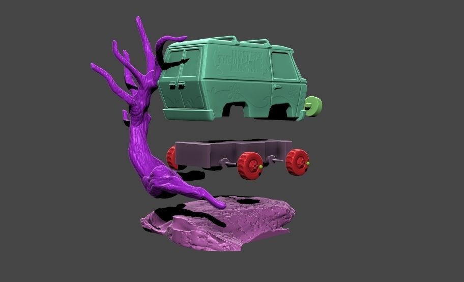 Super-Combo- Scooby-Doo Gang 3D print model_82