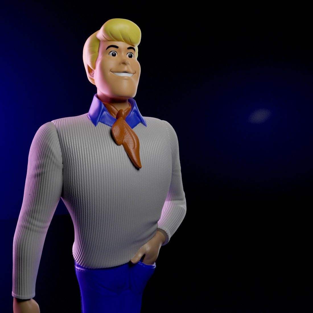 Super-Combo- Scooby-Doo Gang 3D print model_18
