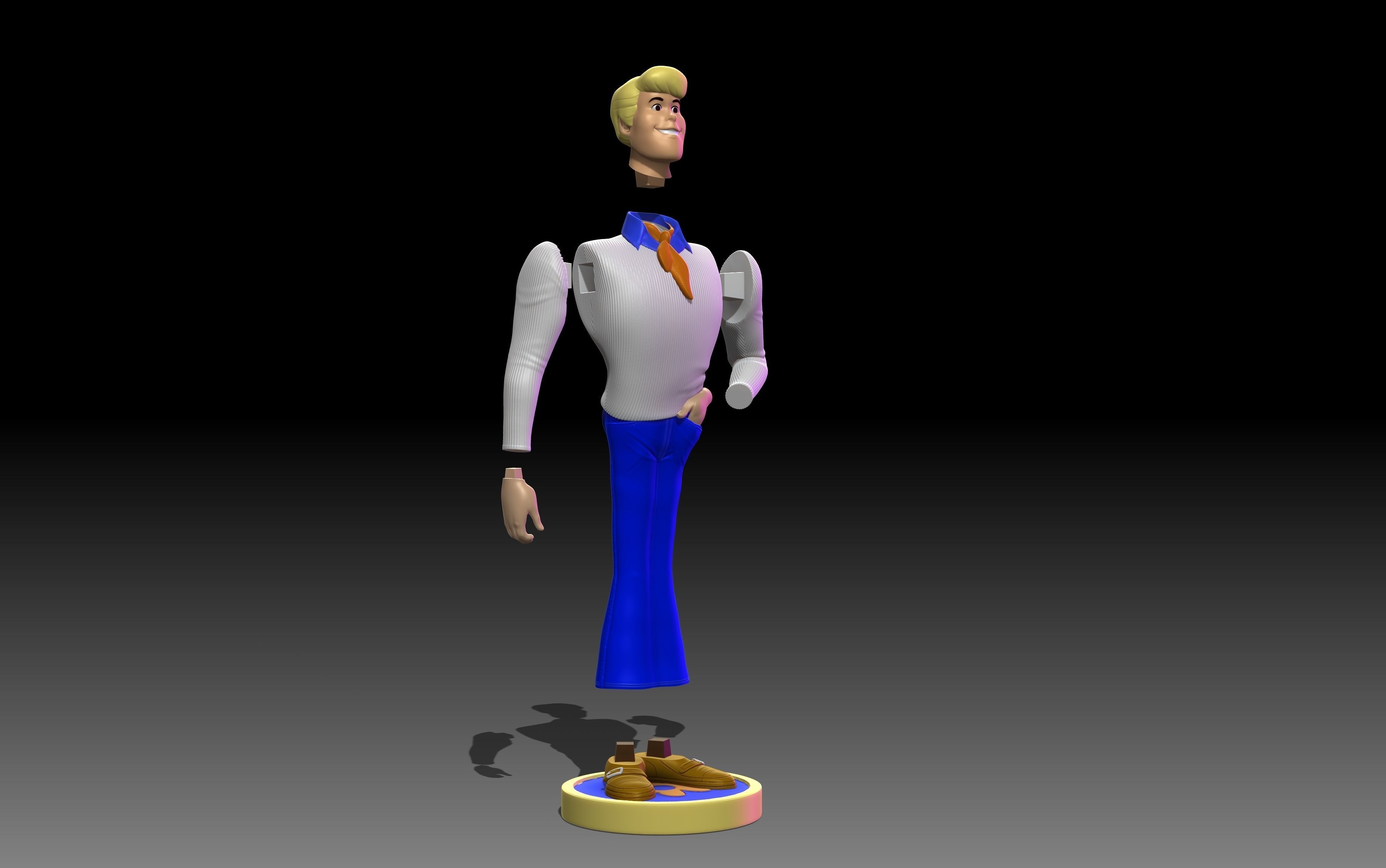 Super-Combo- Scooby-Doo Gang 3D print model_25