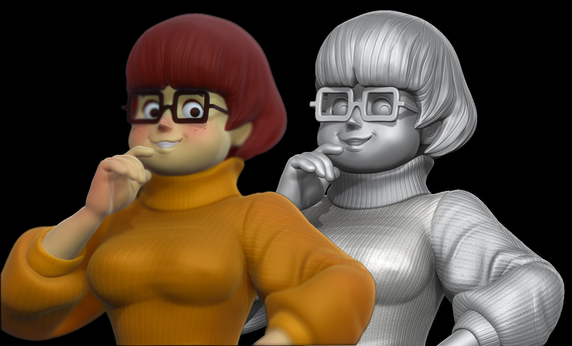 Super-Combo- Scooby-Doo Gang 3D print model_48