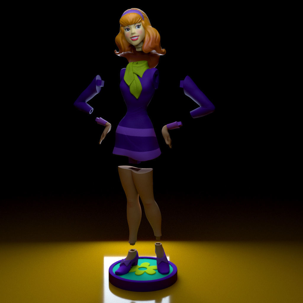 Super-Combo- Scooby-Doo Gang 3D print model_8